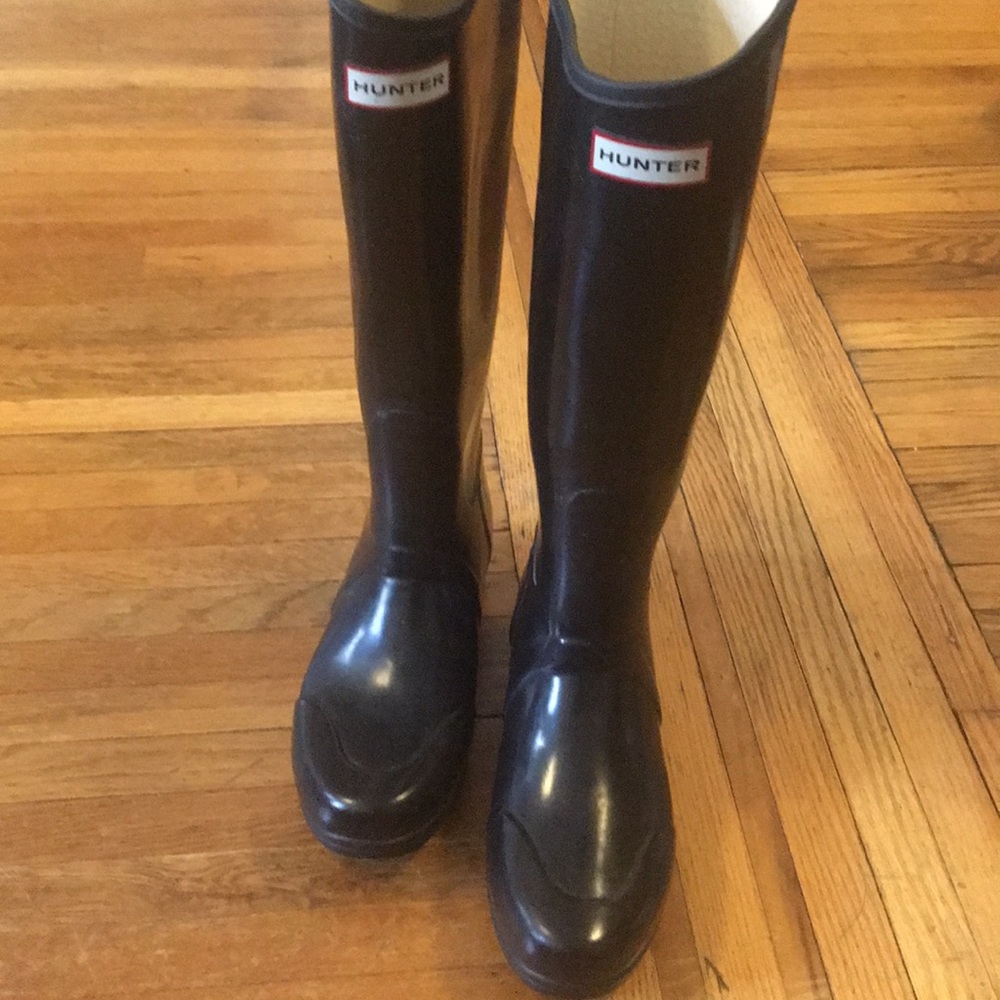 Hunter boots size 9